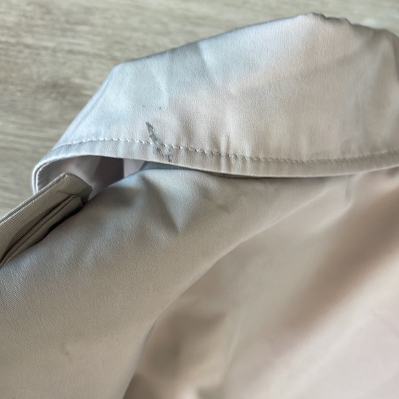 Calvin Klein Trench Coat Lined Water Resistant Tan Women's Size S - Picture 7 of 11